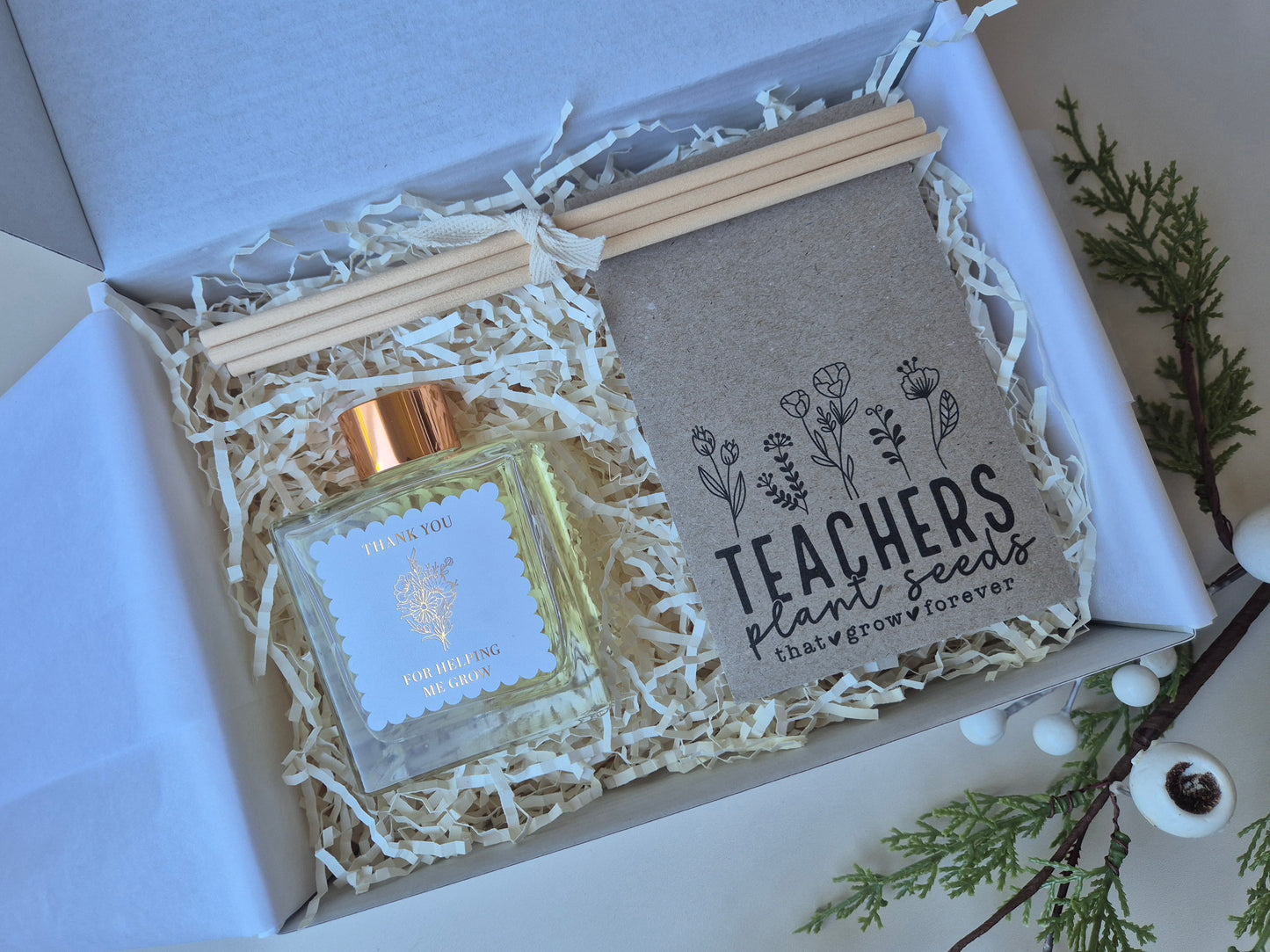 SEEDS OF GRATITUDE - Teacher Mini Christmas Hamper