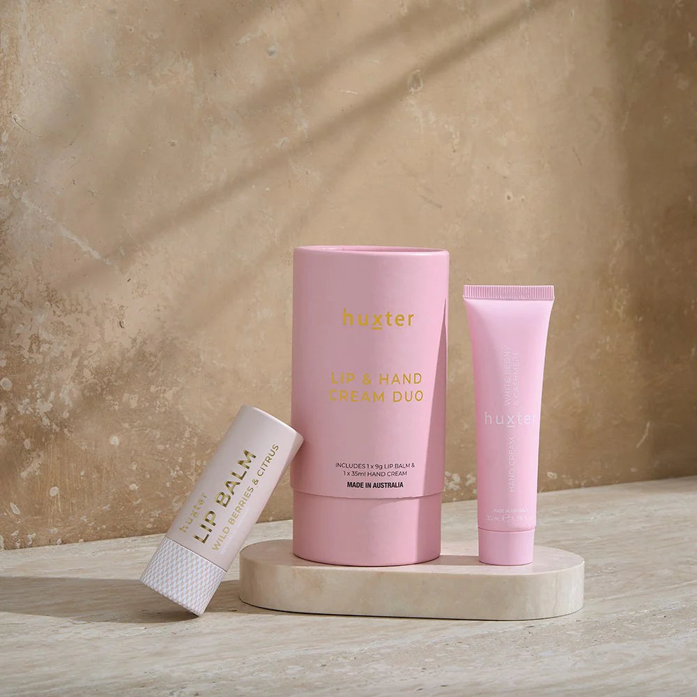 Add-on Huxter Peony & Cashmere Hand & Lip Duo