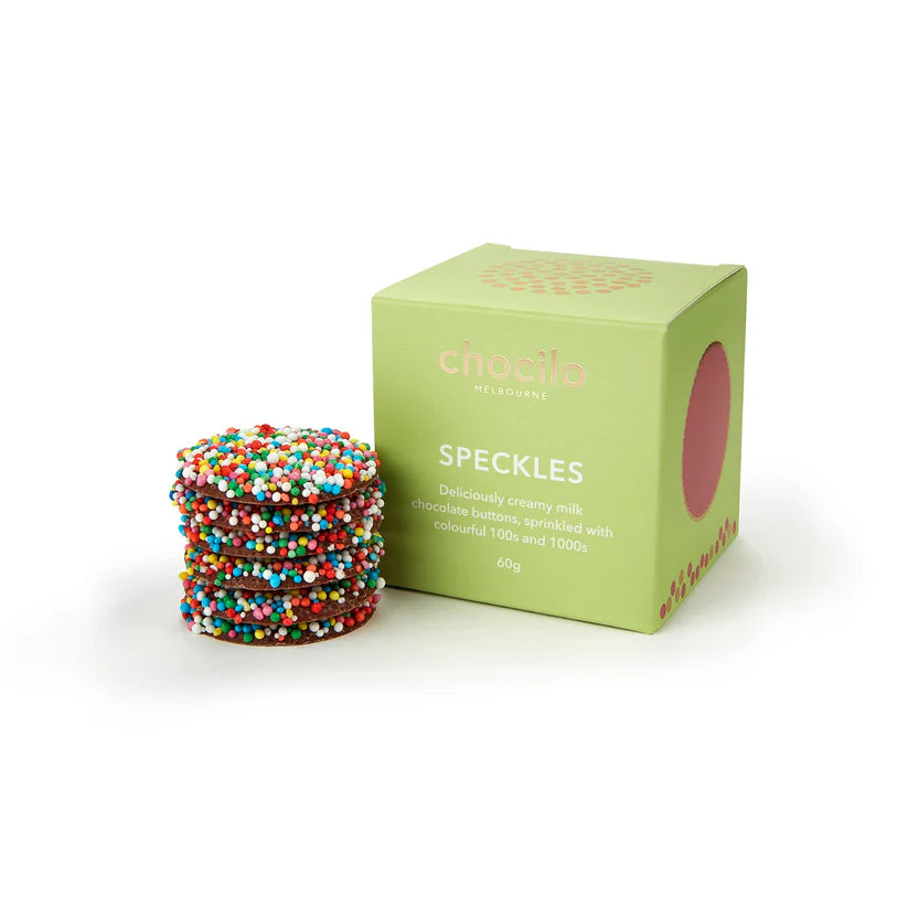 Add-on Chocolate Speckles Gift Cube 60g