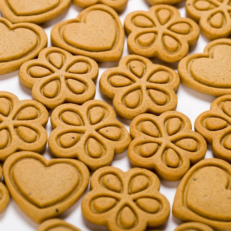 Add-on Gingerbread Folk - Gingerbread Mini Blossom Cookies