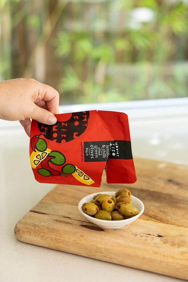 Add-on Lemon & Chilli Olives
