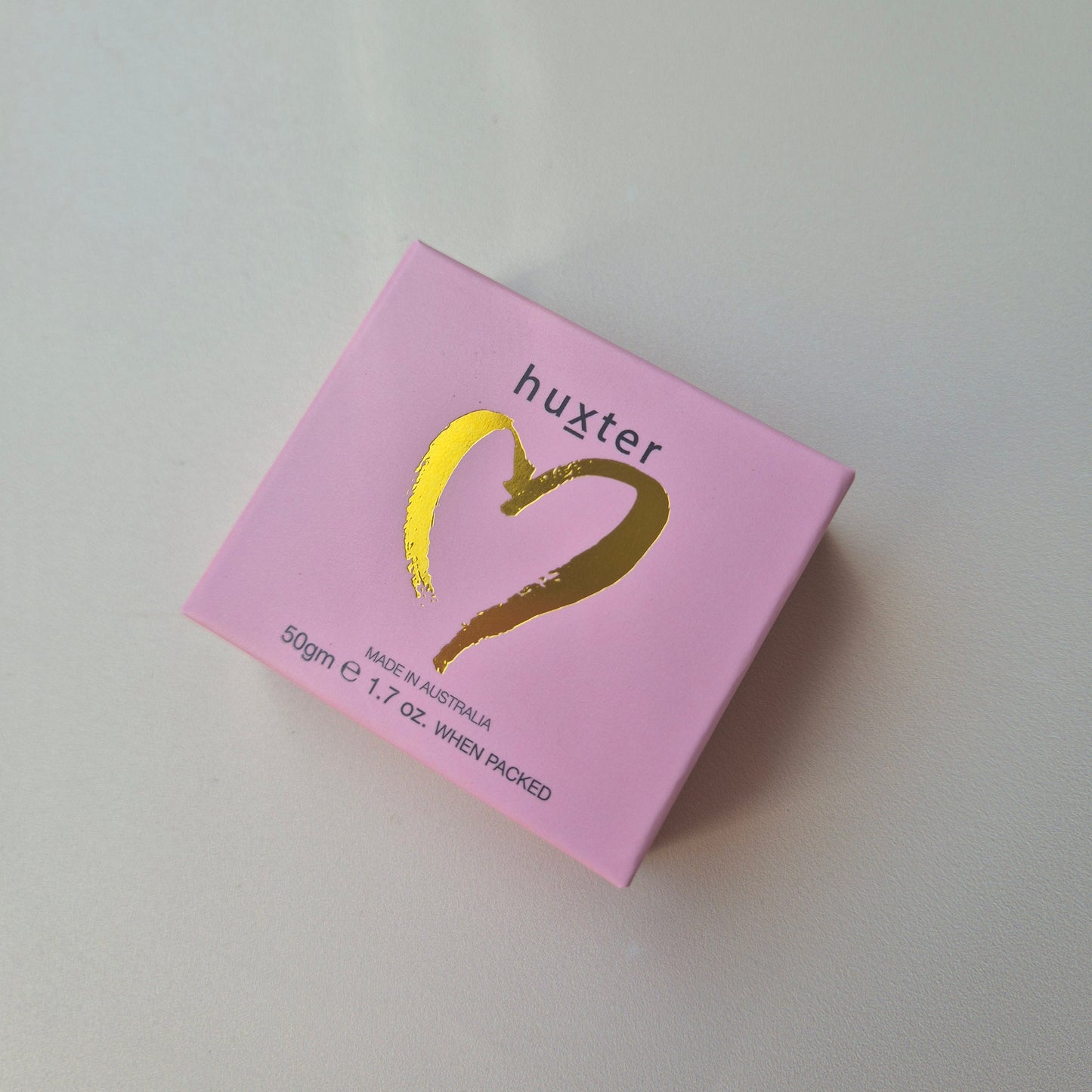 Add-on Mini Boxed Foil Heart Soap