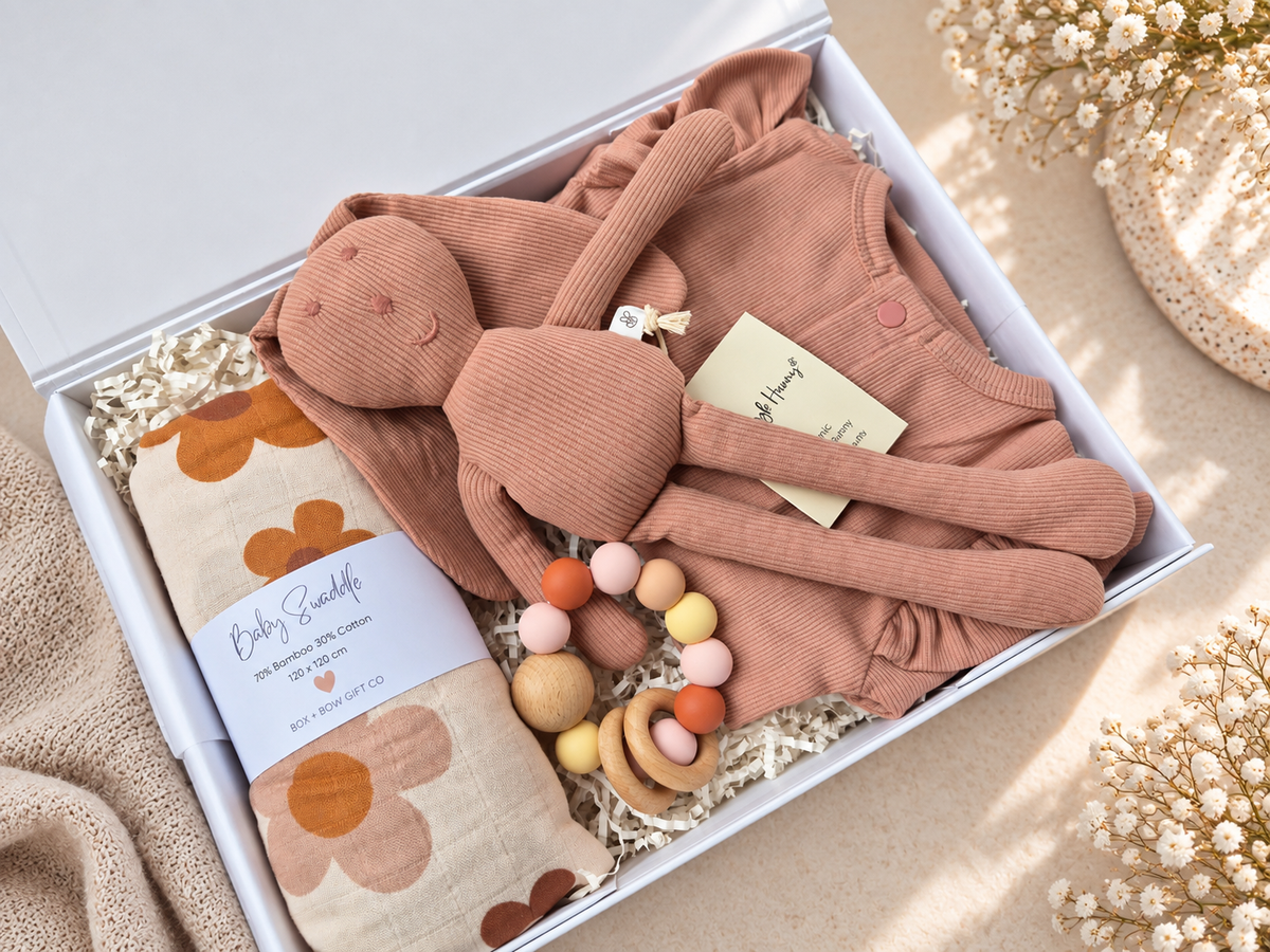 BUNNY BLOOMS - Baby Girl Gift Hamper