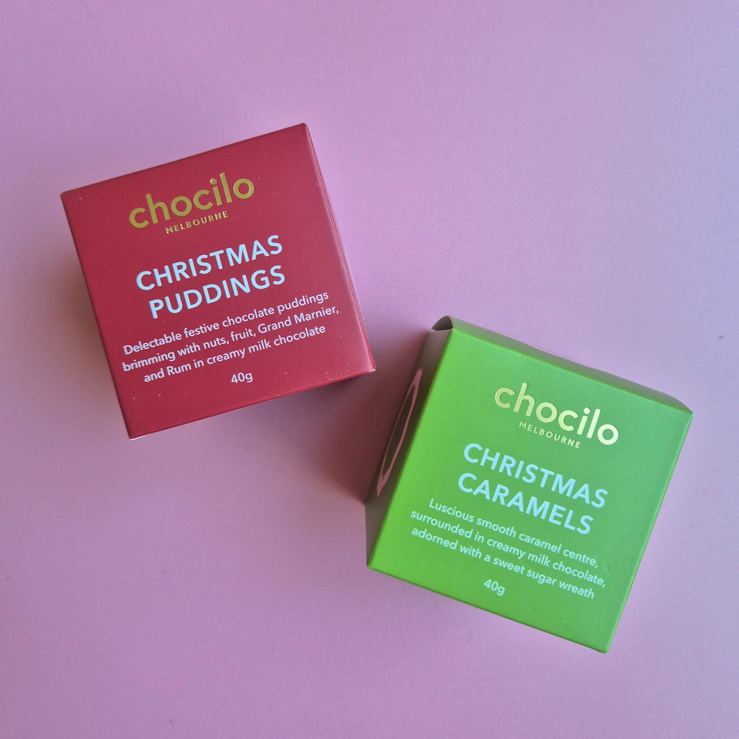 Add-on Chocilo Melbourne Chocolate Gift Cubes