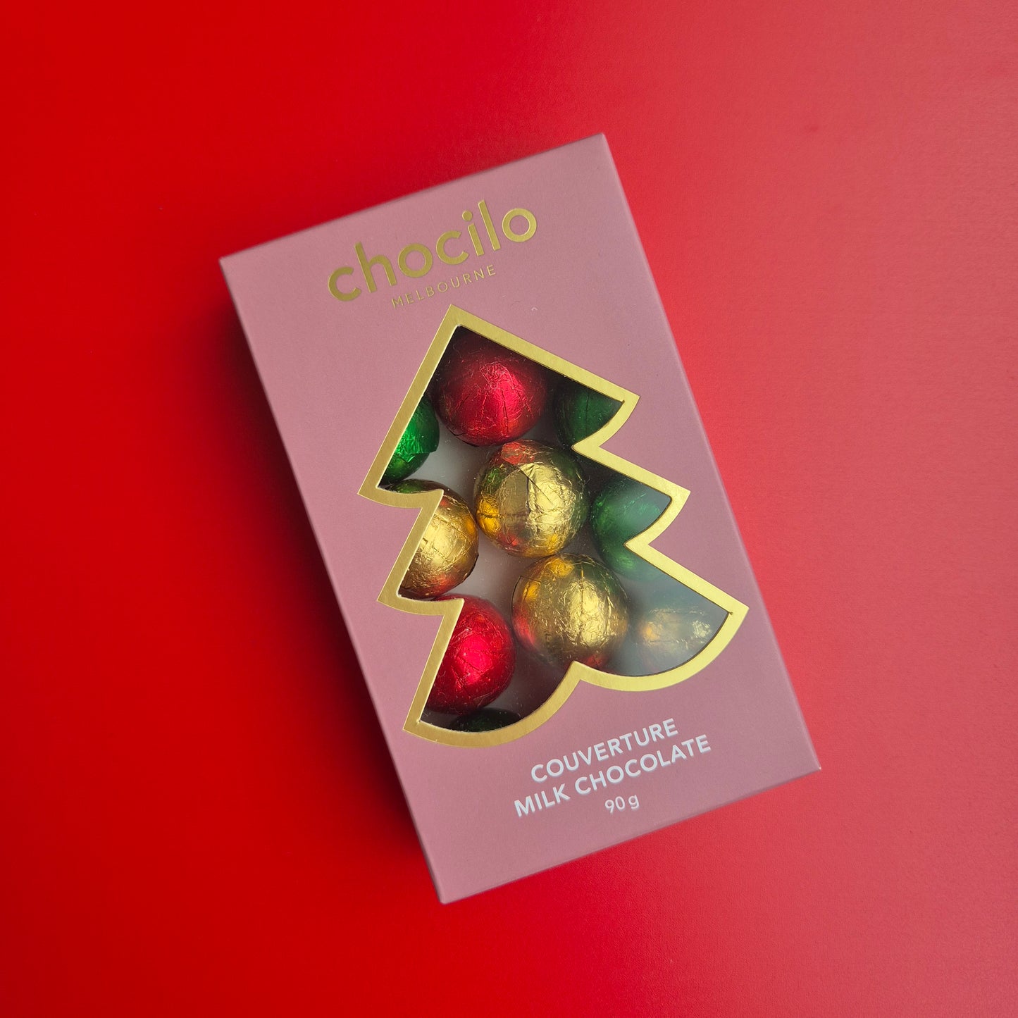 Add-on Chocilo Melbourne Baubles Milk Chocolate Gift Box