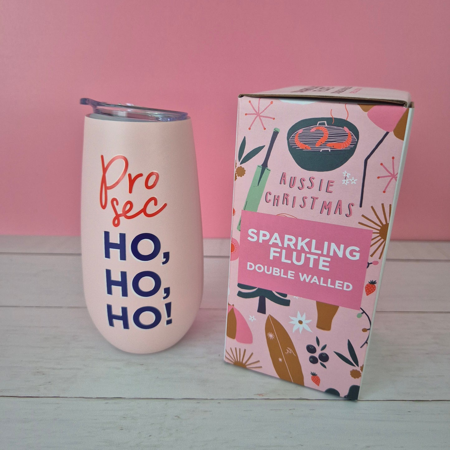 Add-on Prosec ho-ho-ho Champagne Tumbler