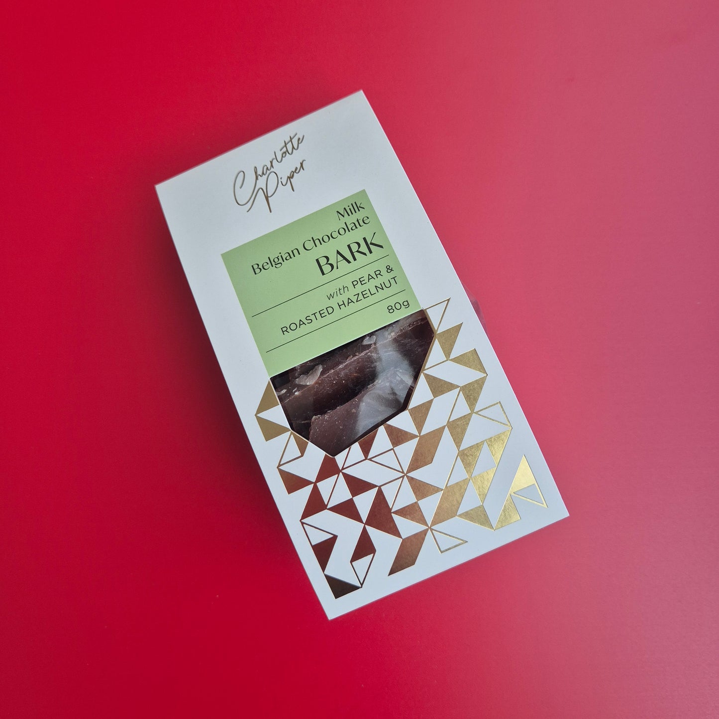 Add-on Charlotte Piper Belgian Chocolate Bark 80g