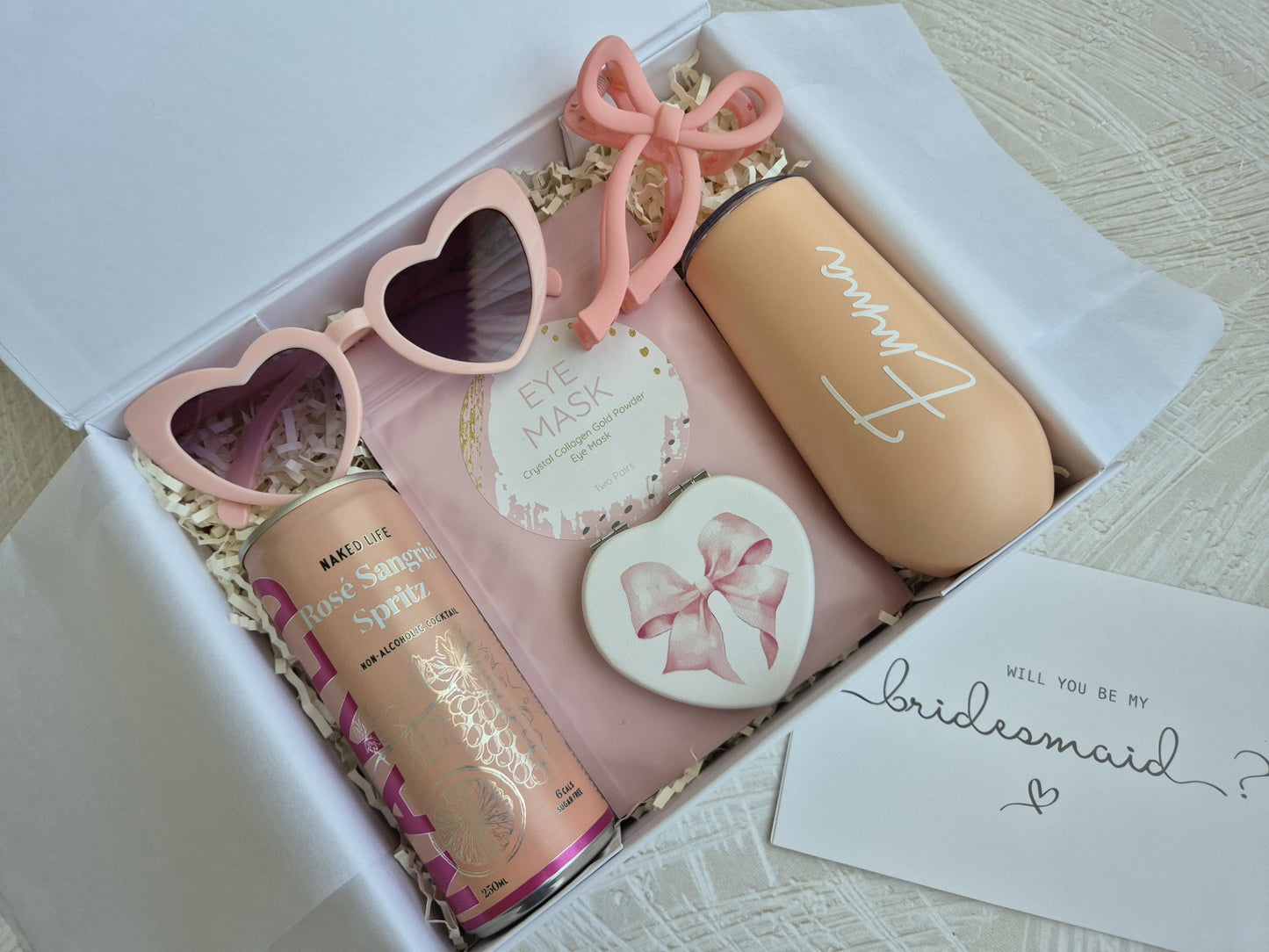 Bridesmaid proposal hamper box. Will you be my bridesmaid