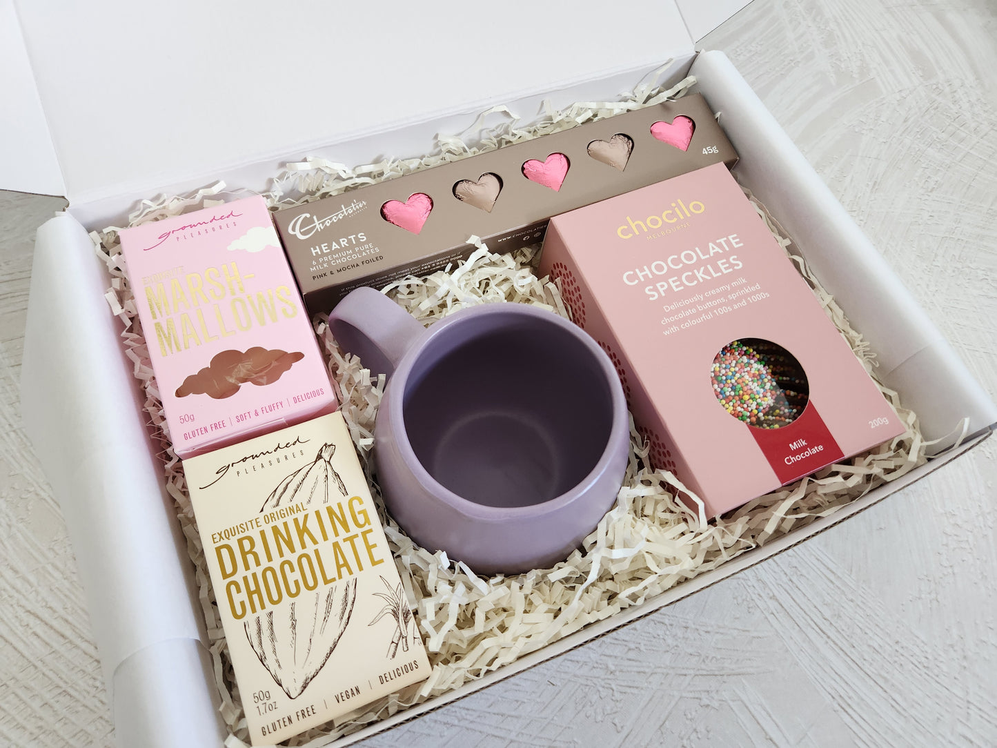 HUG IN A BOX - CHOCOLATE LOVERS Self Care / Pamper Gift Hamper