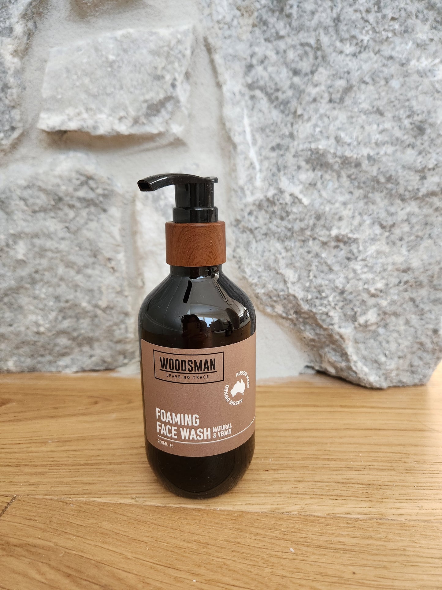 Add-on Woodsman Peppermint Foaming Face Wash