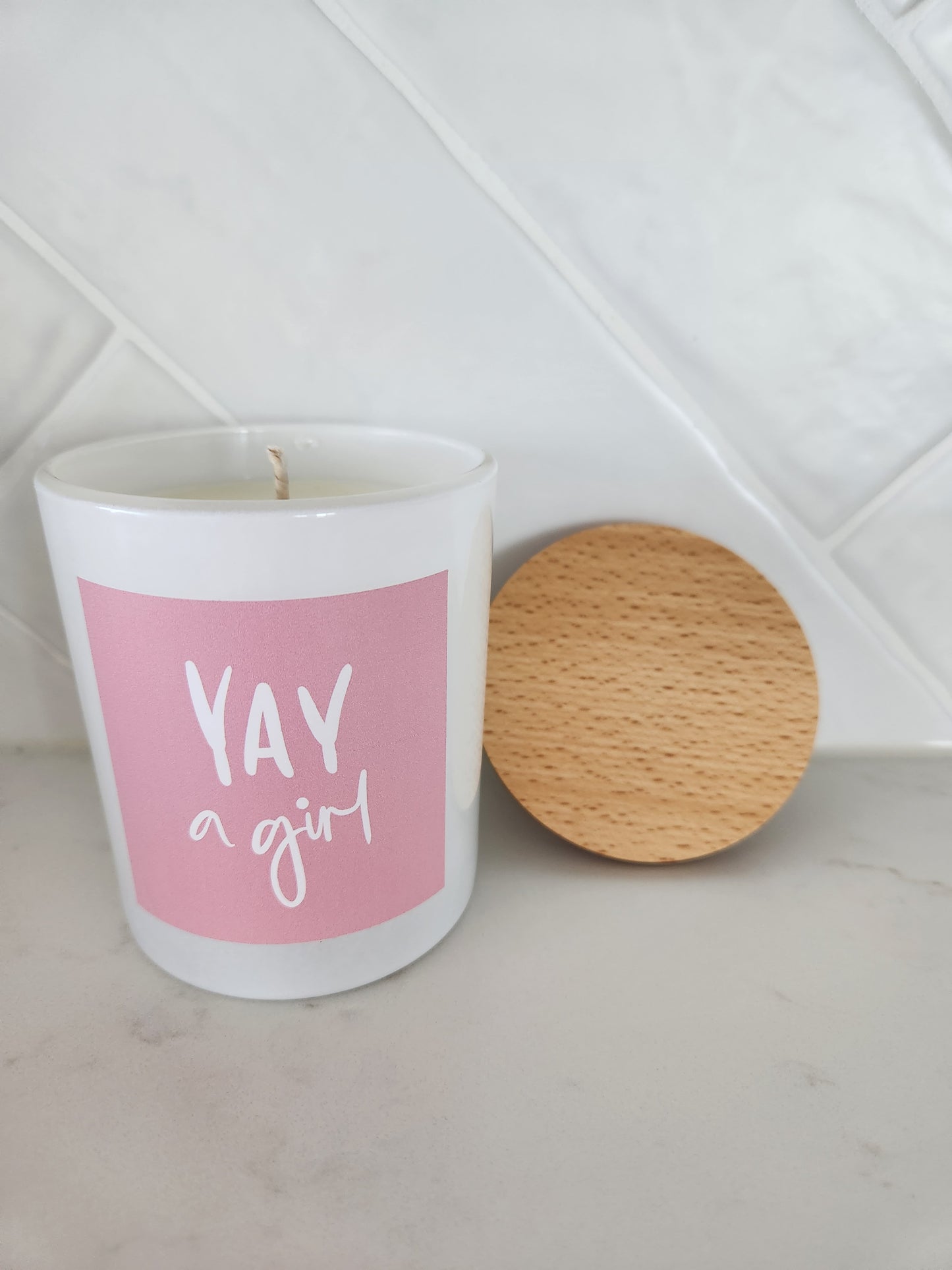 Add-on BOY/GIRL Baby Soy Candle - Baby Powder Scent