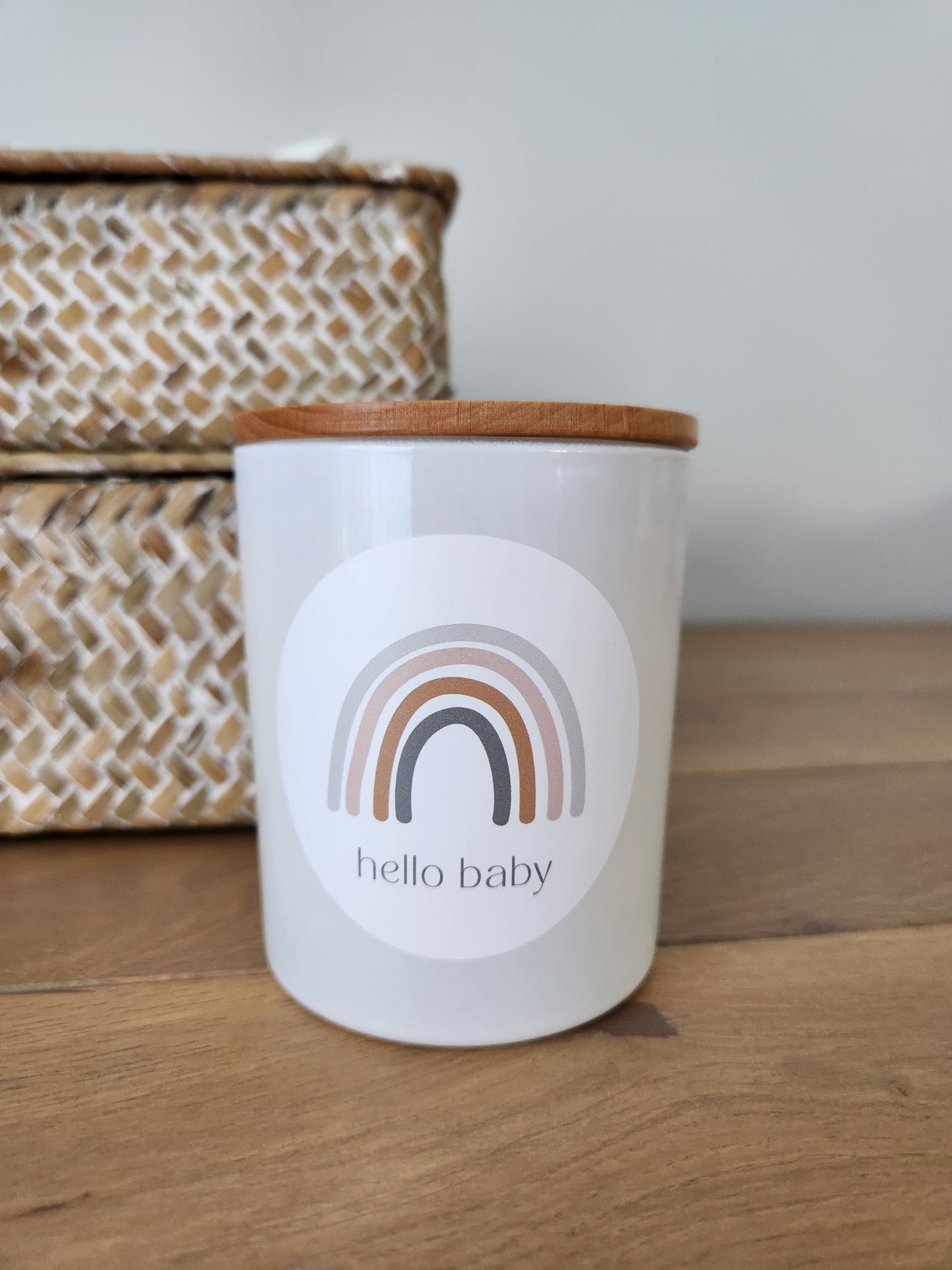 Add-on Hello Baby Soy Candle - Baby Powder Scent