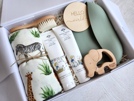 Deluxe Baby Boy Hamper SAFARI