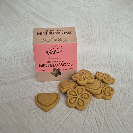 Add-on Gingerbread Folk - Gingerbread Mini Blossom Cookies