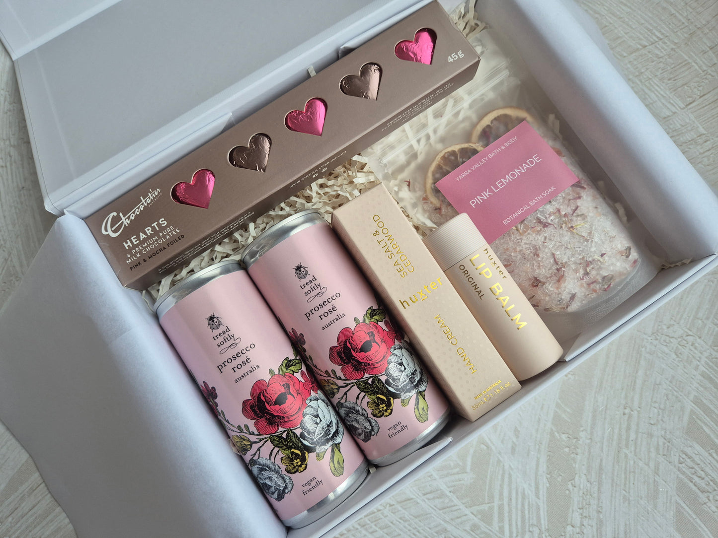 PROCECCO SIP & SOAK - self care, pamper, thinking of you, birthday gift hamper