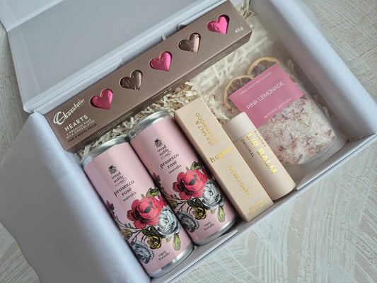 PROCECCO SIP & SOAK - self care, pamper, thinking of you, birthday gift hamper