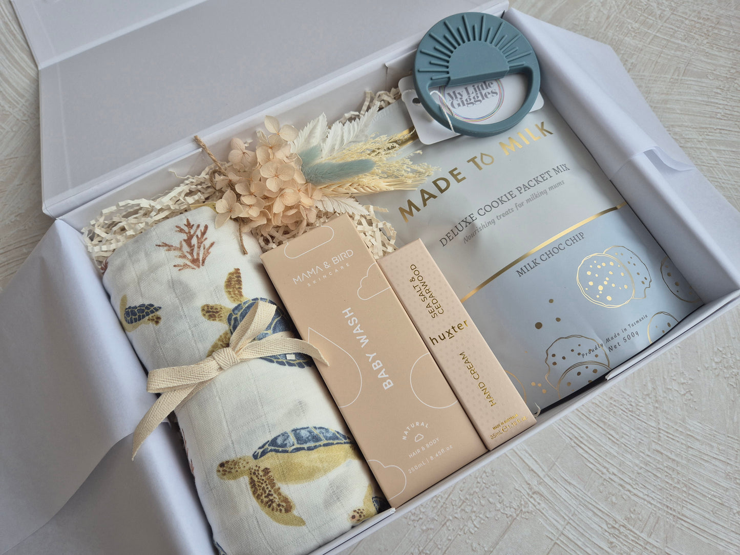SUN & SEA SNUGGLES - Mum & Baby Boy Gift Hamper