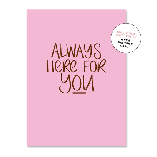 Add-on Card Always Here For You