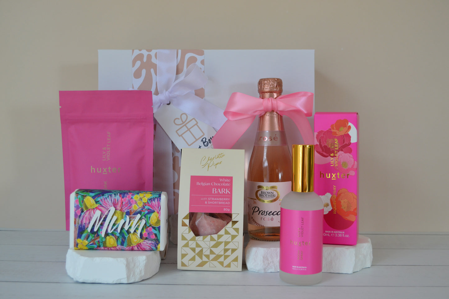 Bloom & Bubbles for Mum - Mother's Day Gift Hamper Pre-order