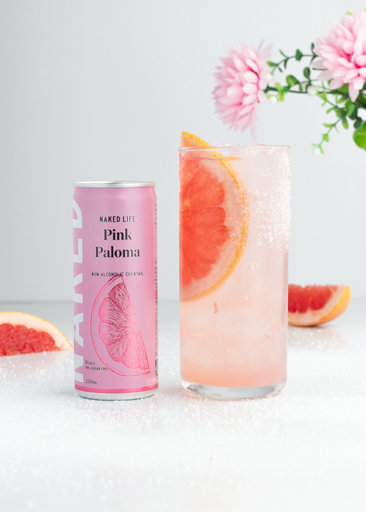 Add-on Naked Life Non-Alcoholic Pink Paloma Can