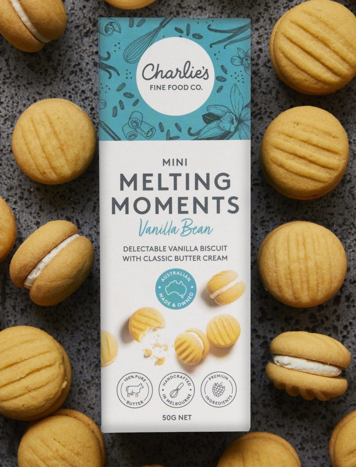 Add-on Melting Moments - Vanilla Bean