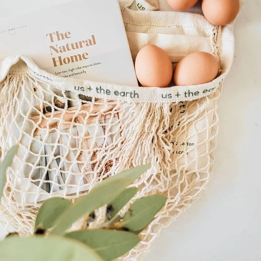 Add-on Mesh cotton reusable market tote