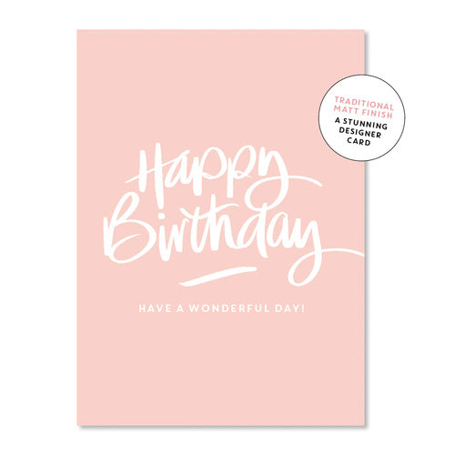 Add-on Card Happy Birthday