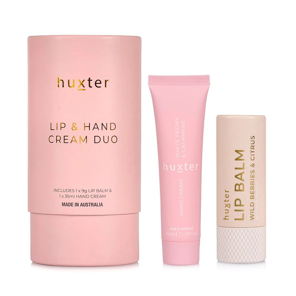 Add-on Huxter Peony & Cashmere Hand & Lip Duo