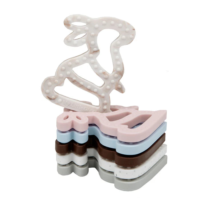 Add-on Baby Teether Silicone Bunny