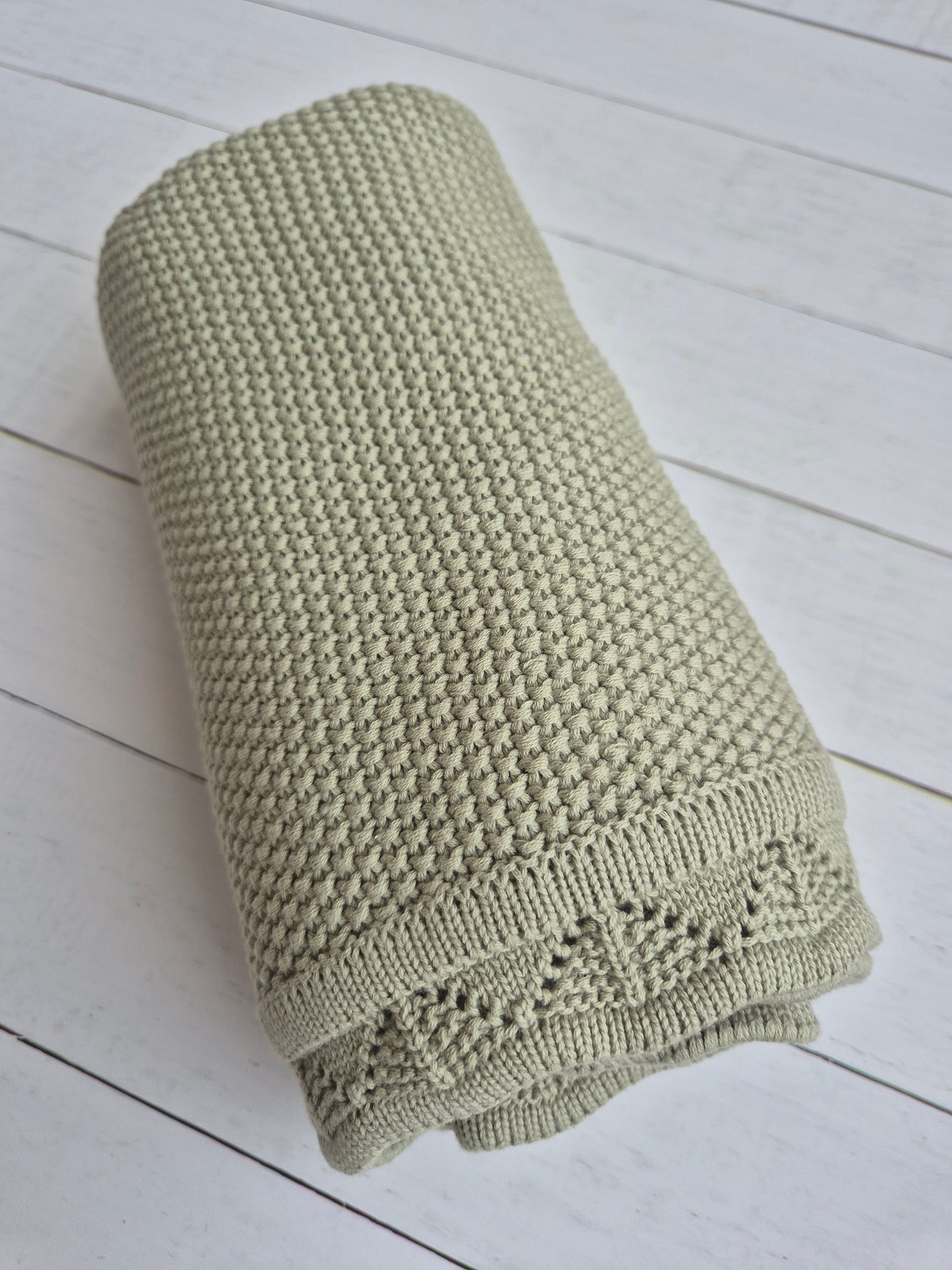 Add-on Baby Cotton Knit Blanket