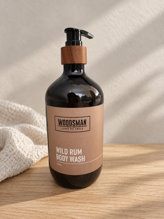 Add-on Woodsman Wild Rum Body Wash