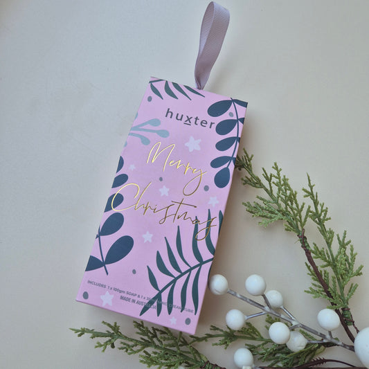 Add-on Huxter Merry Christmas Soap & Hand Cream Gift Box