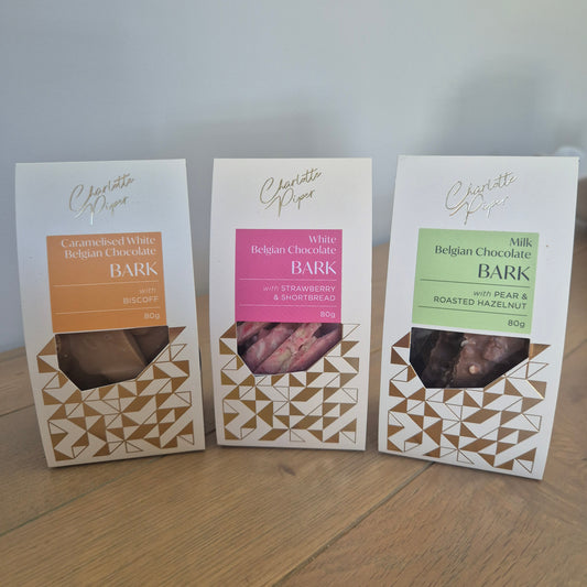 Add-on Charlotte Piper Belgian Chocolate Bark 80g
