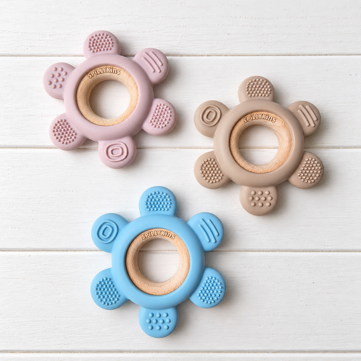 Add-on Baby Teether Silicone Spillykins
