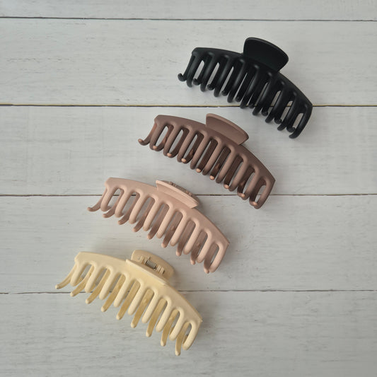 Add-on Matte Claw Clip Large (select colour)