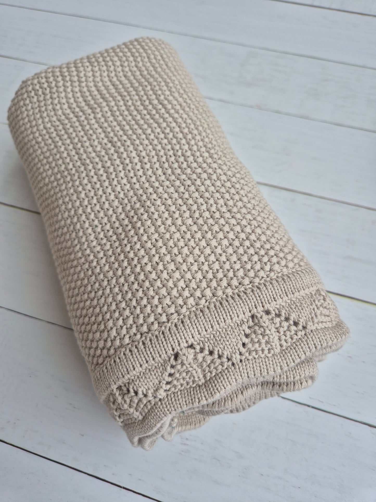 Add-on Baby Cotton Knit Blanket