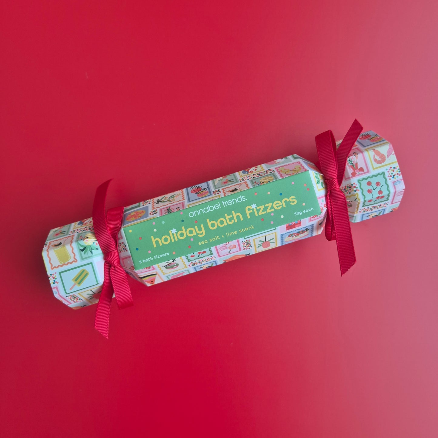 Add-on Holiday Bath Fizzers Bon Bon