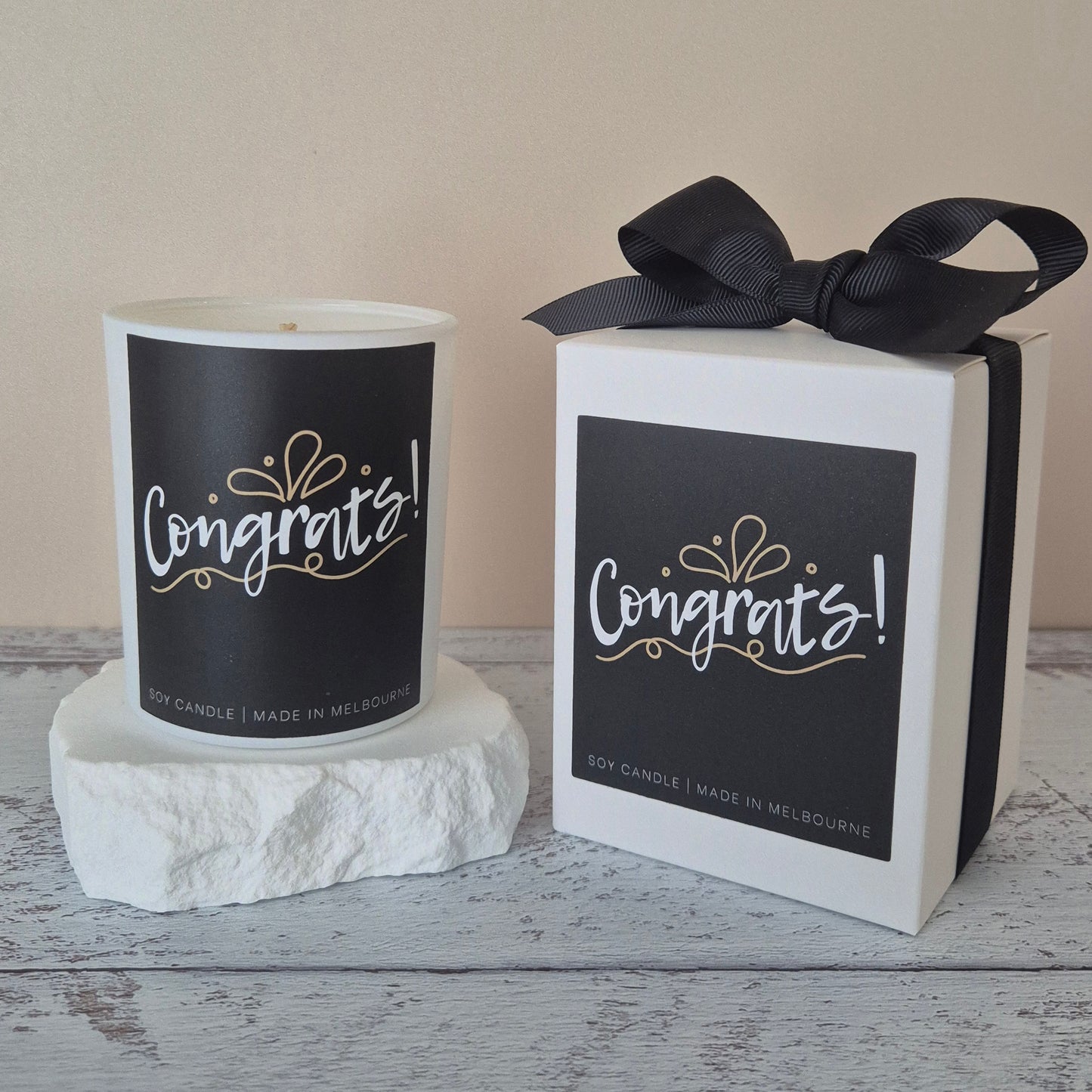 Add-on Congrats Soy Candle