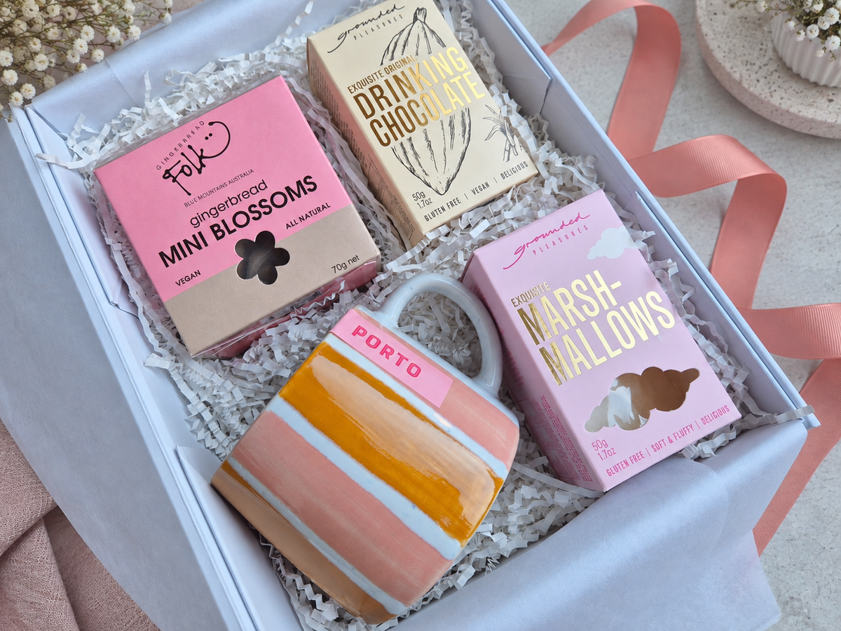 HUG IN A BOX - thinking of you, self-care hamper