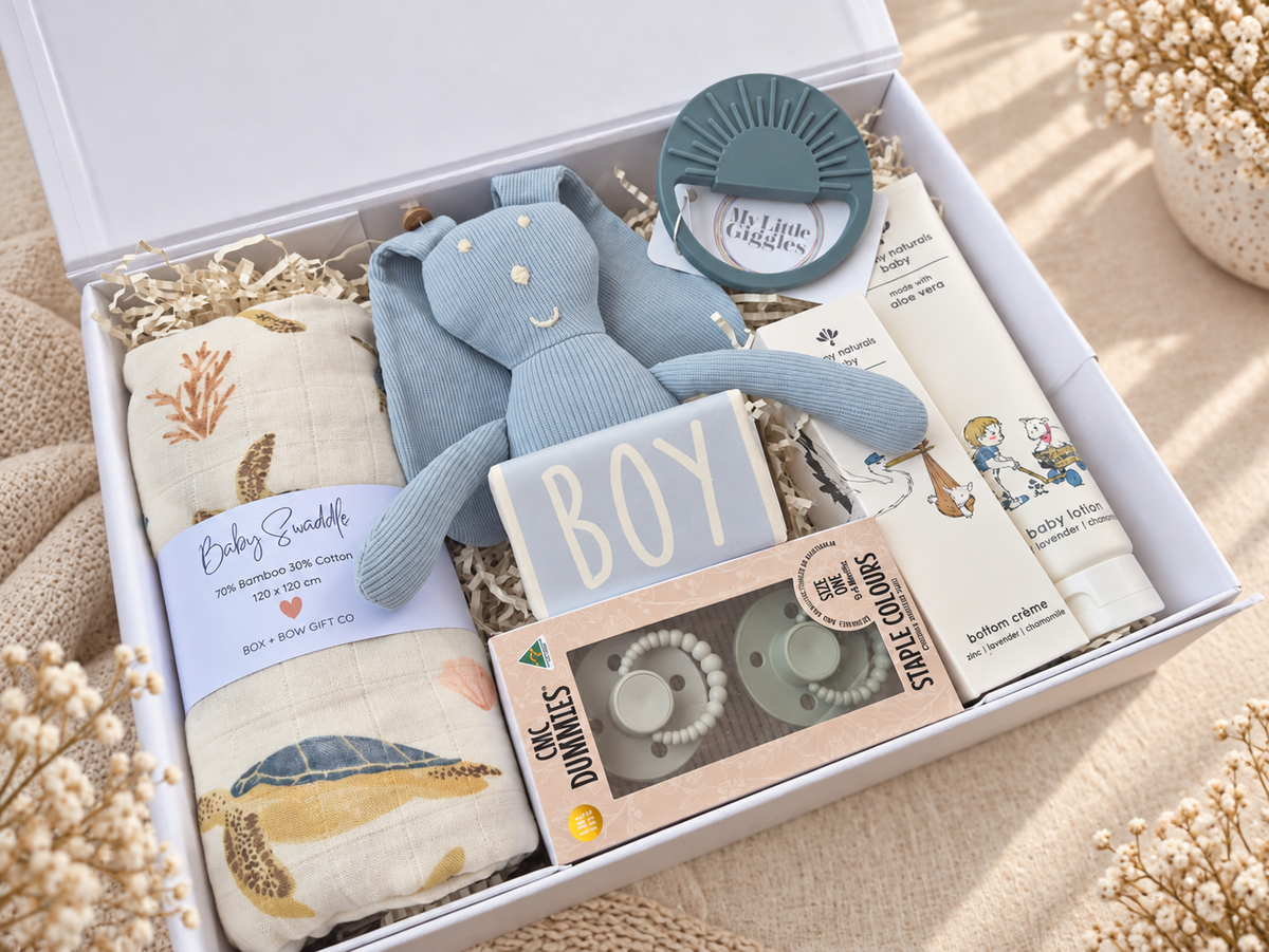 SUN & SEA SNUGGLES - Baby Boy Gift Hamper