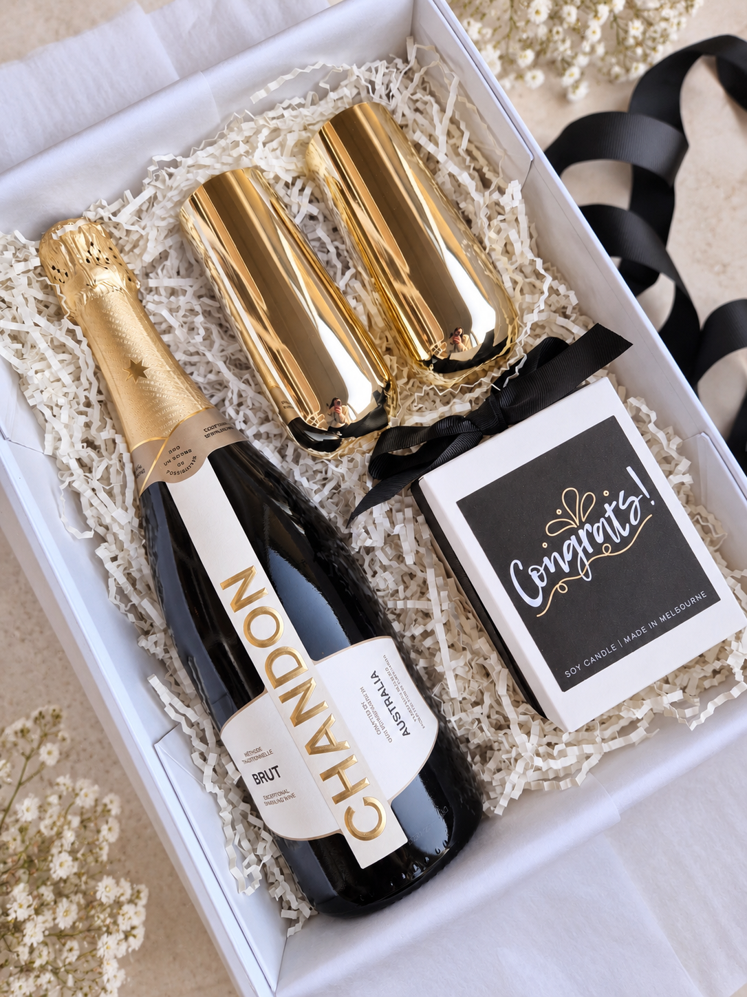 GOLDEN MOMENTS - Congratulations Deluxe Gift Hamper