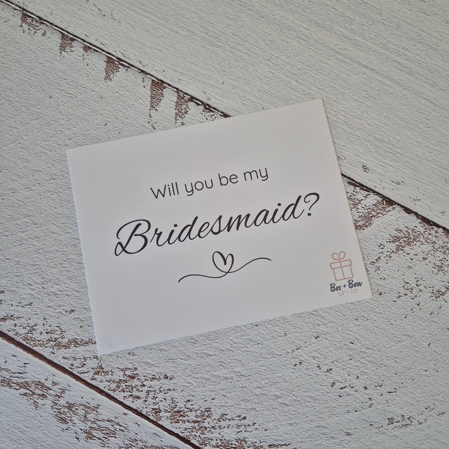 Bridesmaid Proposal Candle