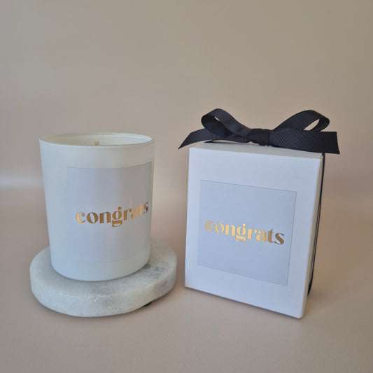 Add-on Congrats Soy Candle