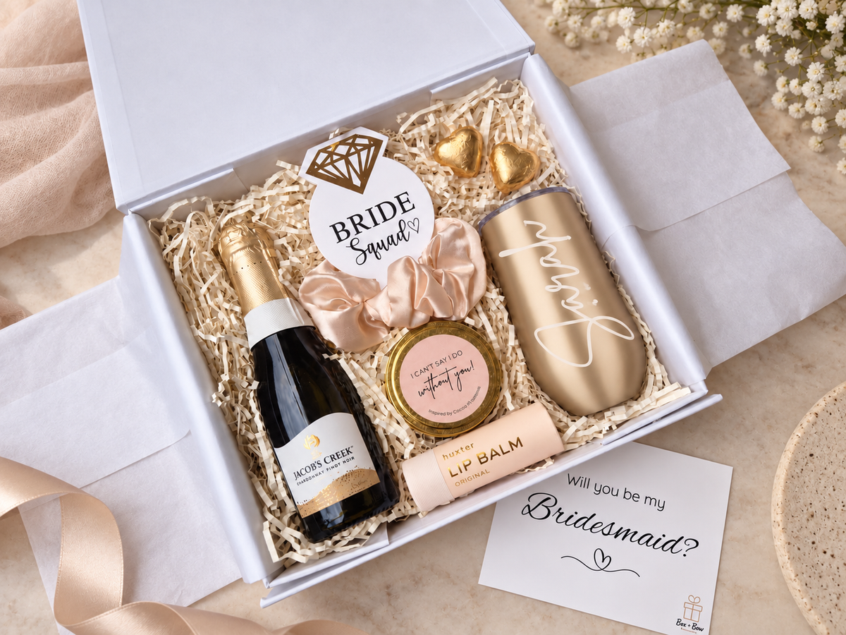 GOLDEN GLOW - Bridesmaid Proposal Gift Box