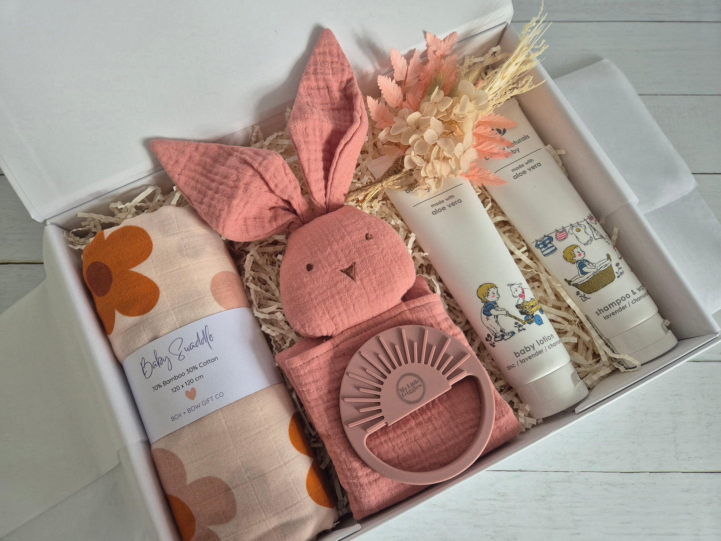 LITTLE FLOWER POWER - Baby Girl Gift Hamper