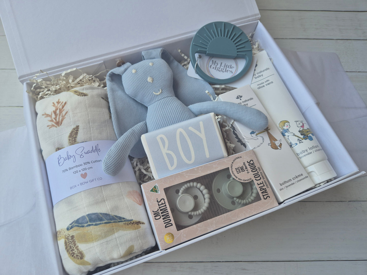 SUN & SEA SNUGGLES - Baby Boy Gift Hamper