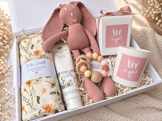 YAY A GIRL! - Baby Girl Gift Hamper