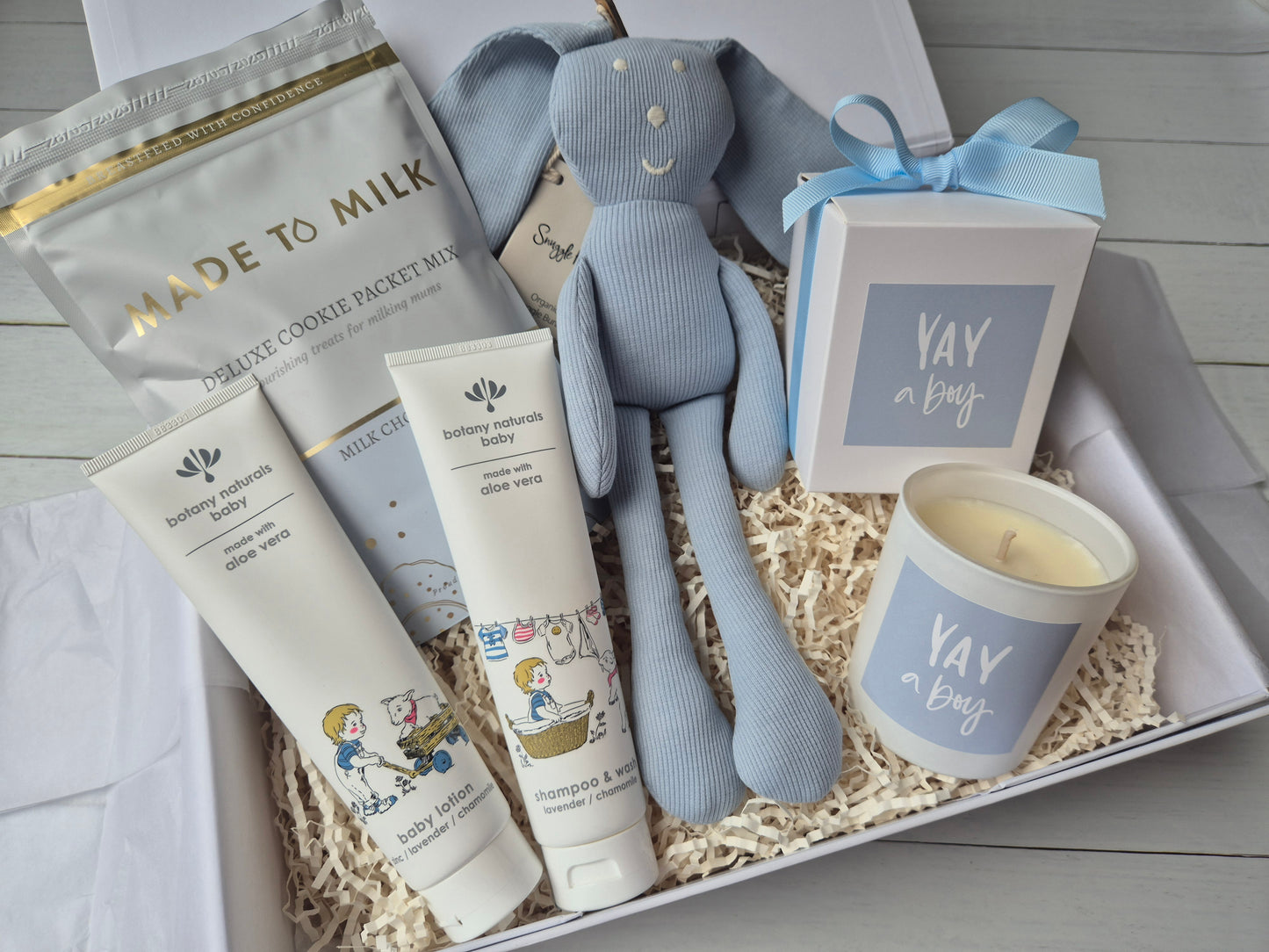 YAY A BOY! - Baby Boy Gift Hamper